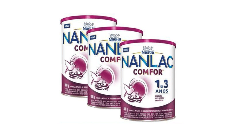 Kit-NanLac-Comfor-3-800g-6-unidades