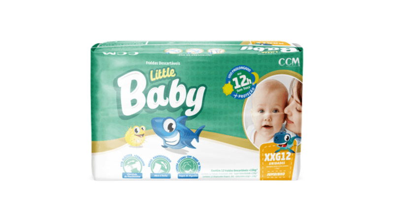 Fralda-descartavel-Little-baby-jumbinho-tamanho-XXG-12-unidades