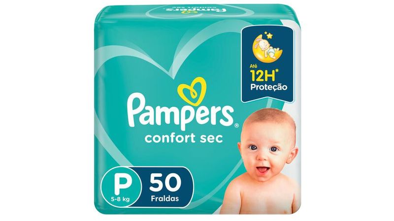 Fralda-Pampers-Confort-Sec-P-50-unidades