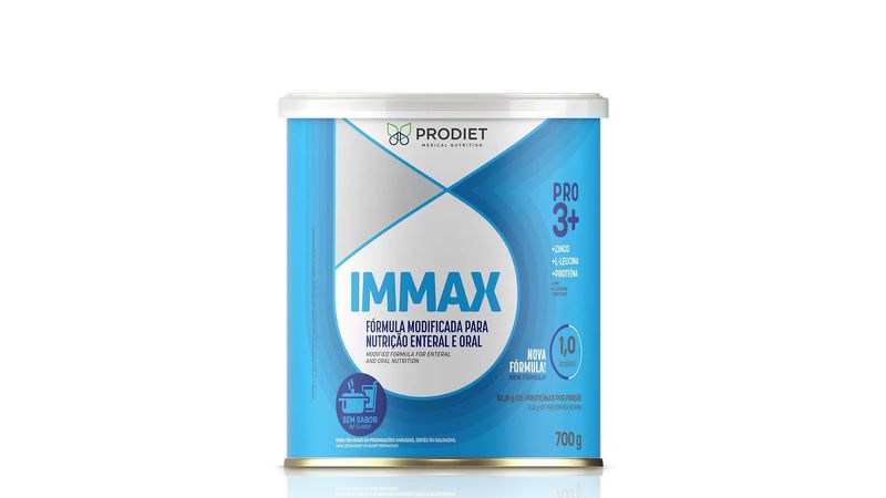 Immax-nutricao-enteral-e-oral-Prodiet-sem-sabor-700G