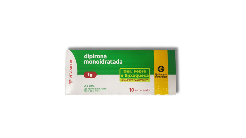 Dipirona-Monoidratada-1g-10-comprimidos-generico-Vitamedic