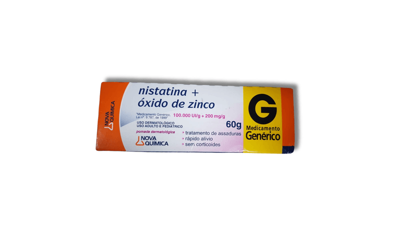 Nistatina---Oxido-de-Zinco-100.000UI-g---200mg-g-60g-pomada-de-uso-dermatologico-generico-Nova-Quimica