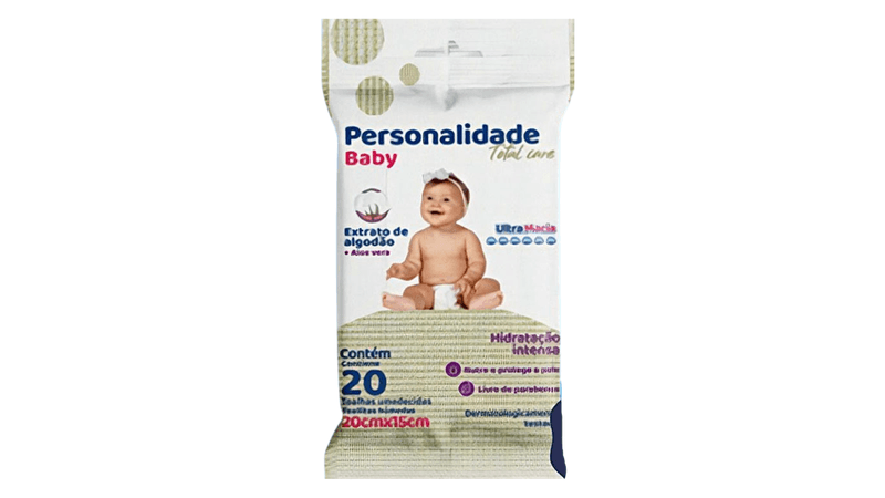 Toalha-umedecida-Personalidade-Baby-20-unidades
