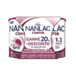 Kit-formula-infantil-Nanlac-Comfor-1-a-3-anos-2-unidades-de-800g-cada
