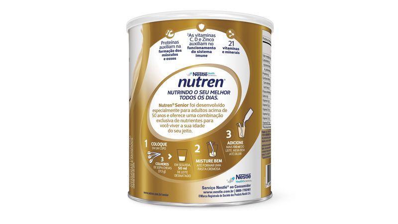 Complemento-lacteo-Nutren-Senior-50--Nestle-sabor-baunilha-lata-740g