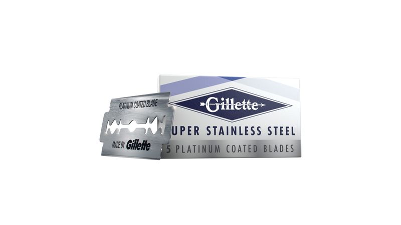 Lamina-de-barbear-Gillette-Platinum-Duplo-Fio-5-unidades