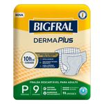 Fralda-geriatrica-Bigfral-Derma-Plus-P-9-unidades