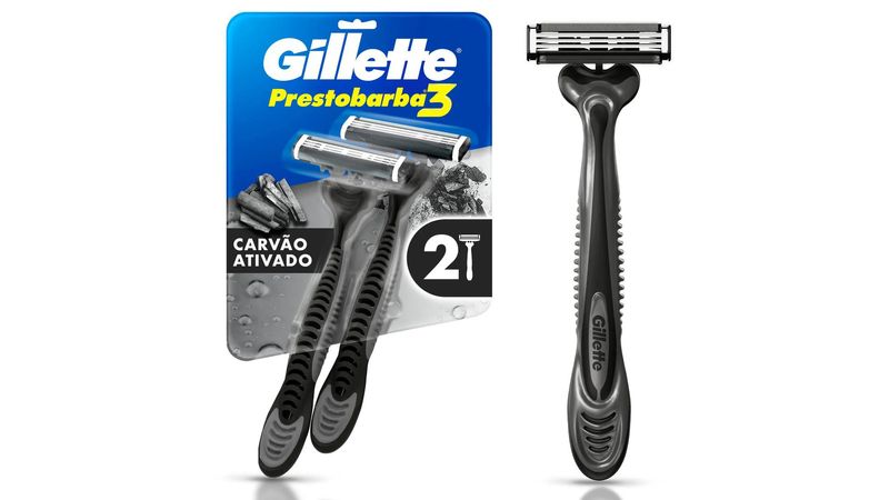 Aparelho-de-barbear-Gillette-Prestobarba-3-carvao-ativado-2-unidades
