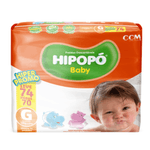 Fralda-descartavel-Hipopo-Baby-Hiper-Promo-tamanho-G-74-unidades