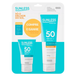 Kit-Sunless-protetor-solar-FPS50-corporal-120g---facial-mini-30g