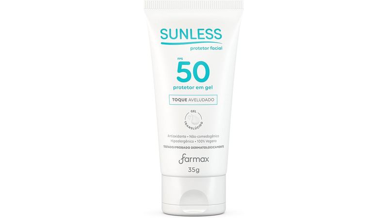 Protetor-solar-facial-em-gel-FPS50-Sunless-35g