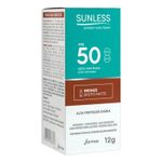 Protetor-solar-facial-Stick-FPS50-Sunless-bronze-12g