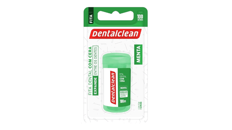 Fita-dental-menta-DentalClean-com-cera-100m
