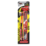 Escova-de-dente---estojo-carros-Dentalclean--3-anos-1-unidade