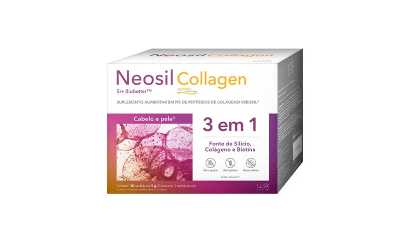 Colageno-Neosil-Collagen-abacaxi-30-Saches