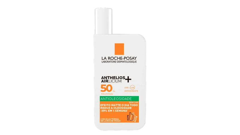 Protetor-solar-facial-fluido-antioxidante-FPS50-La-Roche-Posay-Anthelios-Airlicium-sem-cor-40ml
