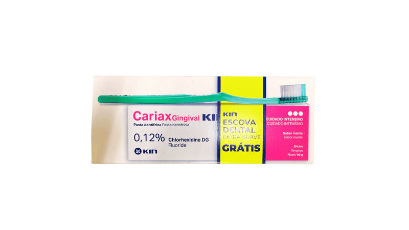 Creme-dental-Cariax-Gingival-Kin---escova-dental-90g