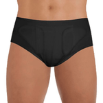 Cueca-para-hernia-inguinal-dupla-Dilepe-grande-cor-preta