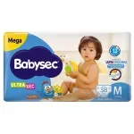 comprar Fralda Babysec Galinha Pintadinha Ultrasec Mega Tamanho M 38 Unidades em promocao.webp