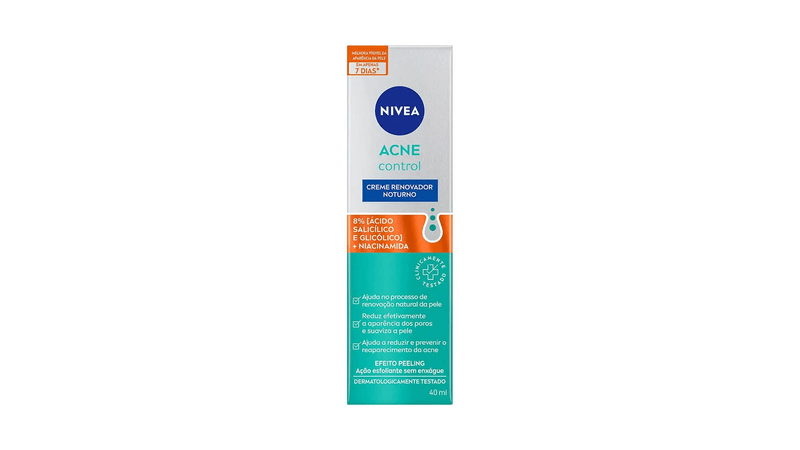 comprar Creme Renovador Noturno Facial Nivea Acne Control em promocao