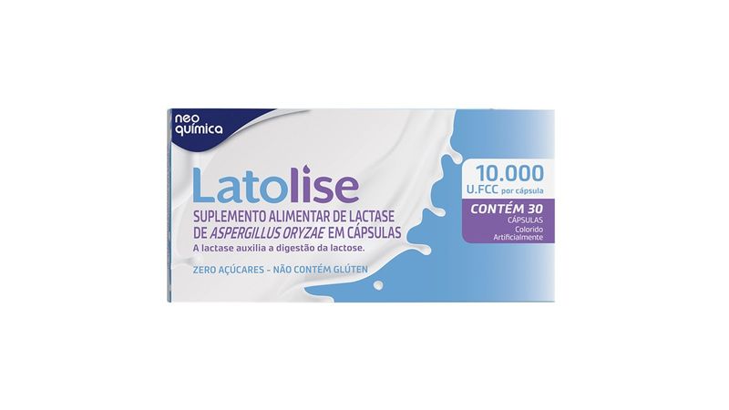 comprar Latolise 10.000 U.FCC 30 Capsulas em promocao