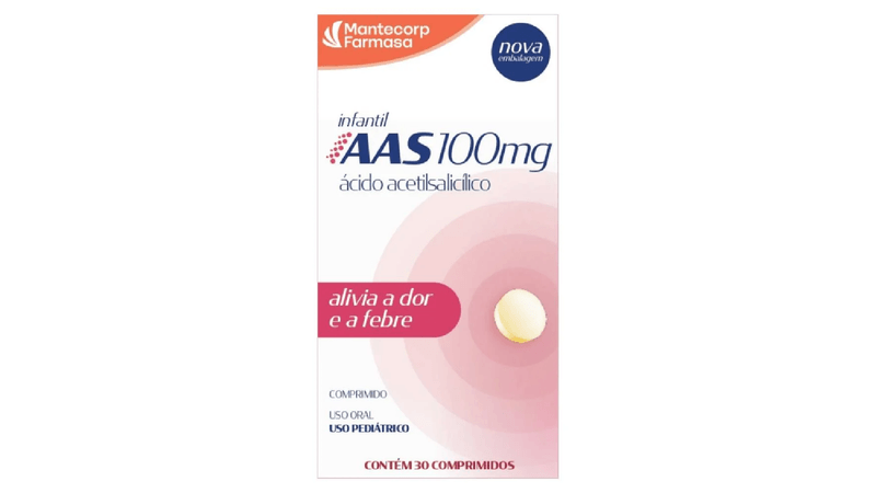 comprar AAS Infantil 100mg 30 comprimidos em promocao