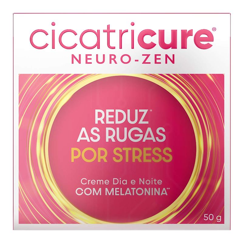 CICACREAM、BIHACURE、maNara Cicatricure Neuro-Zen Creme Dia/Noite com Melatonina 50g