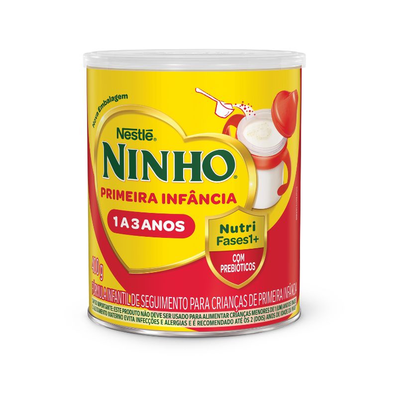 Fórmula Infantil Ninho Fases 1+ Nestlé 400g - Nutrição Completa